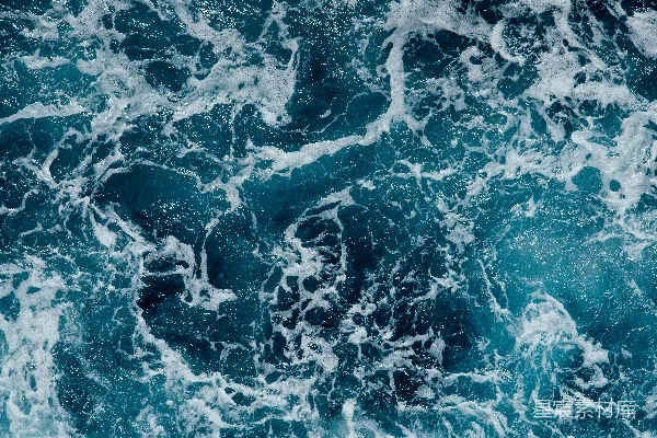 高清摄影 海浪与泡沫的纹理