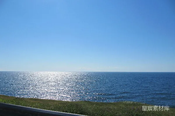高清摄影 海平线上的宁静