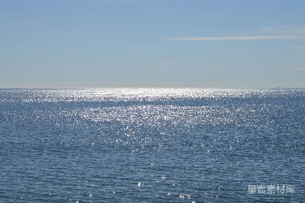 高清摄影 阳光下的宁静海洋