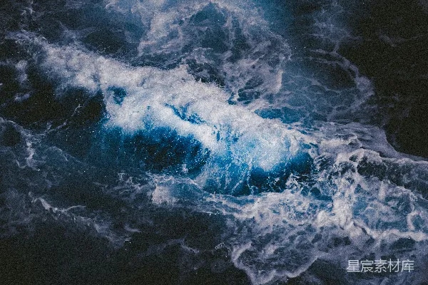 高清摄影 波涛汹涌的海洋