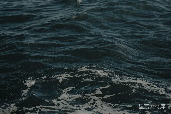 高清摄影 波涛汹涌的大海