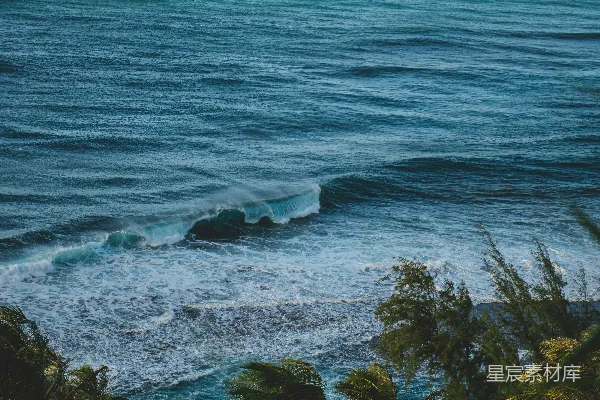 高清摄影 热带海岸的壮丽海浪