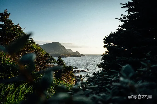 高清摄影 海岸线上的清晨