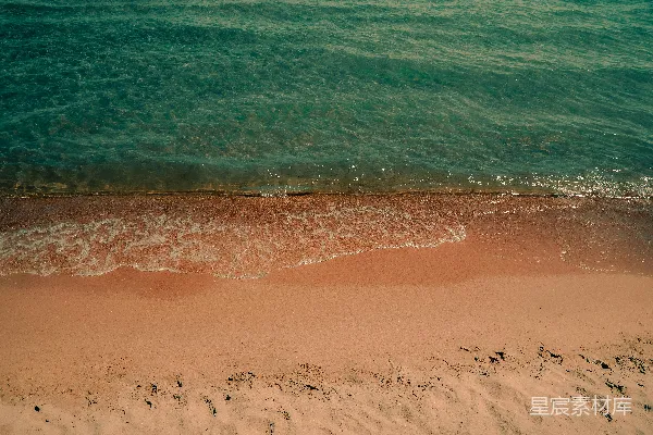 高清摄影 海滩上的波浪