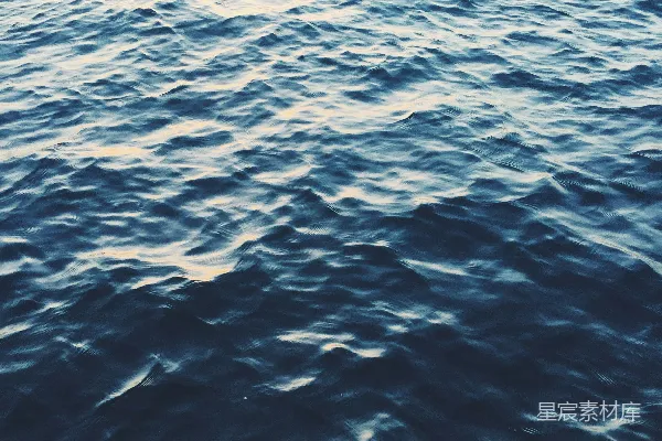 高清摄影 波光粼粼的海面