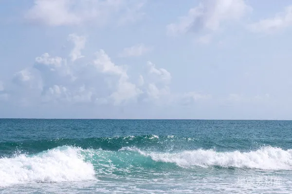 高清摄影 蔚蓝海浪