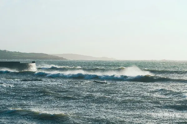 高清摄影 海岸浪花