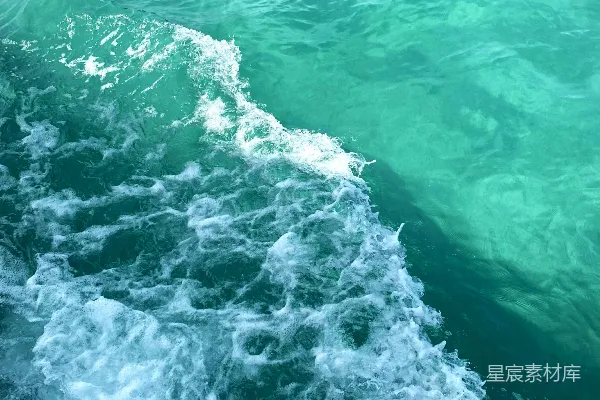高清摄影 碧波荡漾的海浪