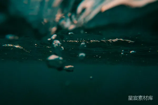 高清摄影 沉入深海的手