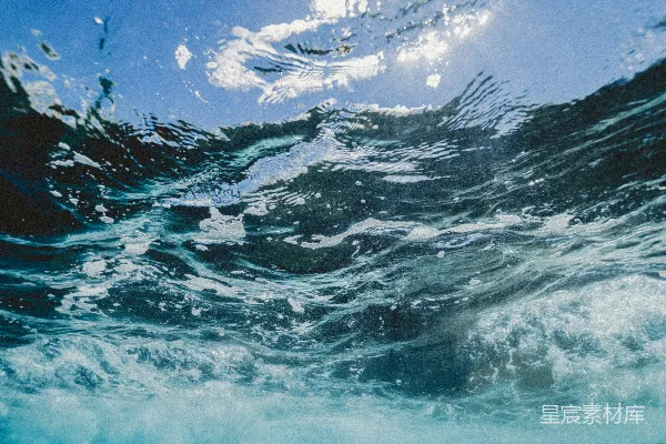 高清摄影 波涛汹涌的海洋