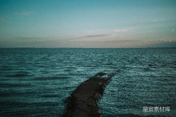 高清摄影 宁静的海岸线