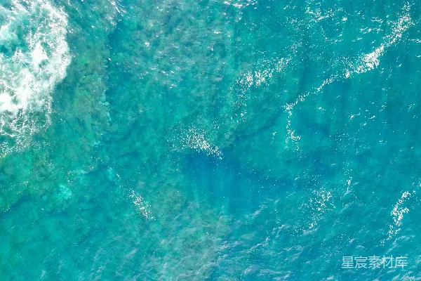 高清摄影 碧海蓝天：俯瞰海洋的壮丽景色