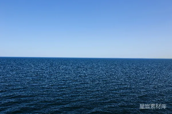 高清摄影 无尽的海与天