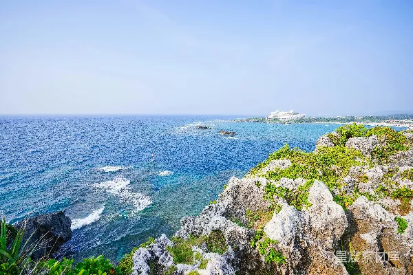 高清摄影 海边悬崖上的风景