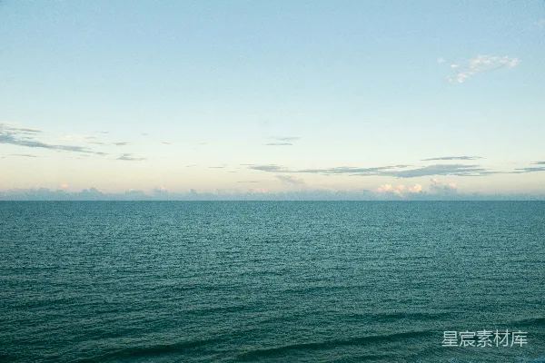 高清摄影 宁静的海平线