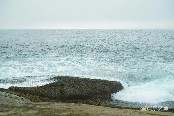 高清摄影 海岸浪花