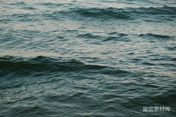 高清摄影 波光粼粼的海面