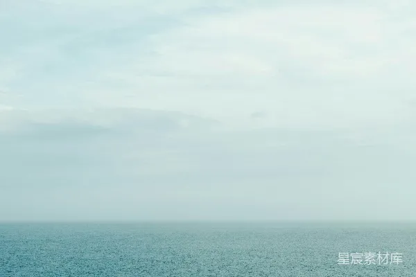 高清摄影 宁静的海洋与天空