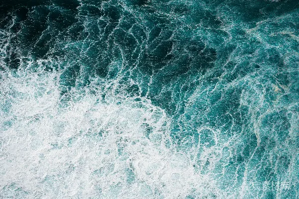 高清摄影 波涛汹涌的海面
