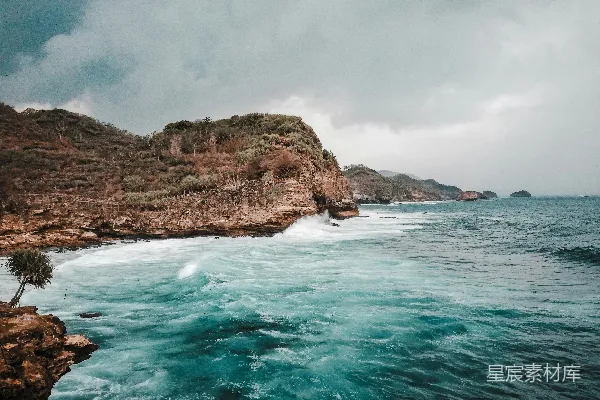 高清摄影 狂野海岸线