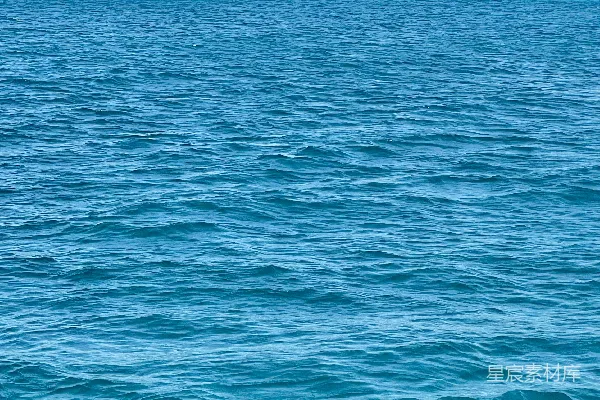 高清摄影 蔚蓝海洋与清澈天空