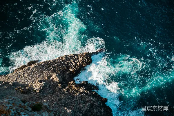 高清摄影 海岸与波浪