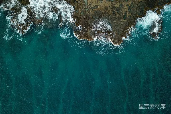 高清摄影 海岸俯瞰