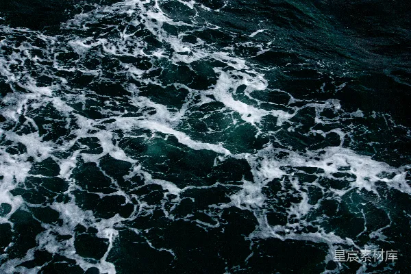 高清摄影 波涛汹涌的海洋