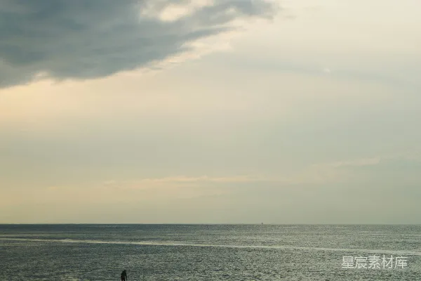 高清摄影 海上独行者