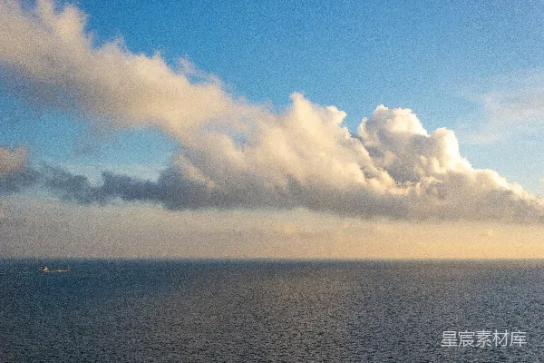 高清摄影 大海与云影