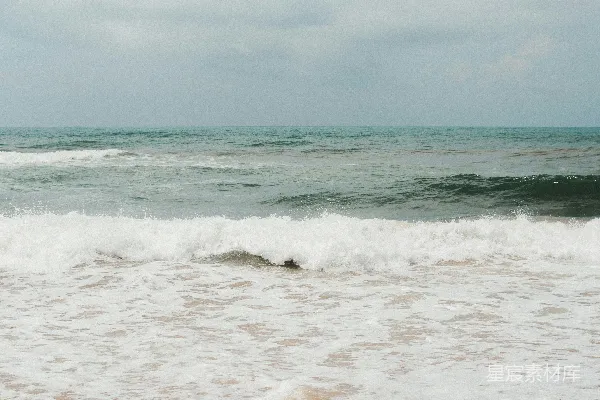 高清摄影 海滩与海浪