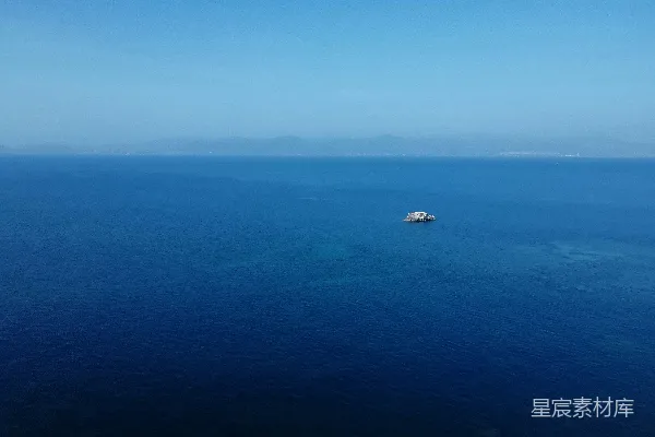 高清摄影 孤岛静谧
