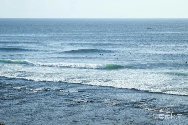 高清摄影 海岸冲浪者
