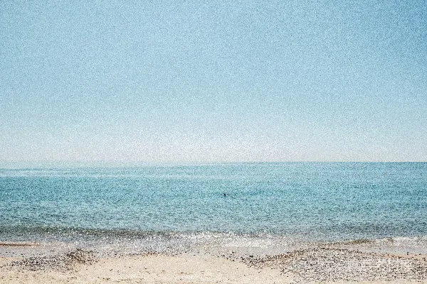高清摄影 宁静的海滩