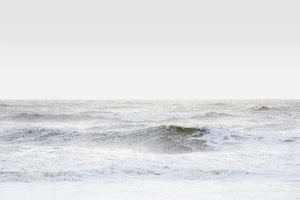高清摄影 海浪与平静