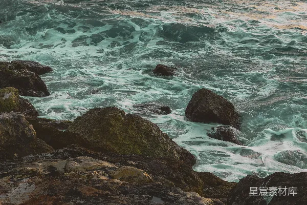 高清摄影 海岸浪花