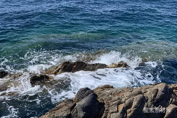 高清摄影 海岸浪花