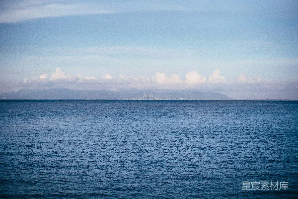 高清摄影 海天一色的壮丽景色