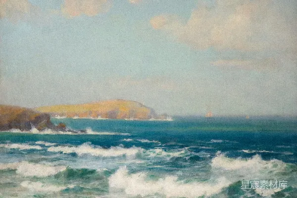 高清摄影 海岸与波浪
