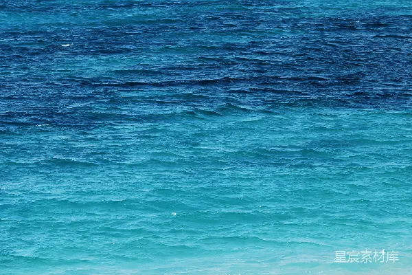 高清摄影 碧蓝海岸：宁静的海滩景色