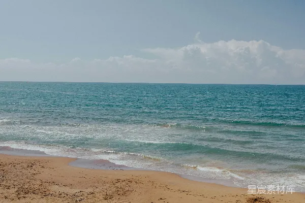 高清摄影 宁静的海滩