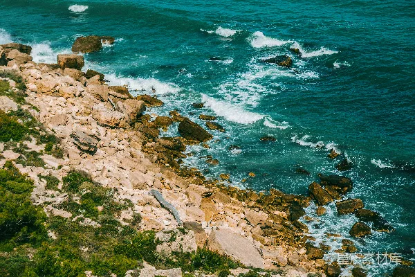 高清摄影 海岸线的壮丽景色