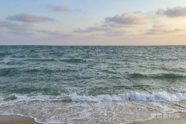 高清摄影 宁静的海岸线