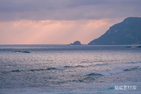 高清摄影 日落时分的海景
