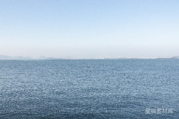 高清摄影 海平线上的宁静