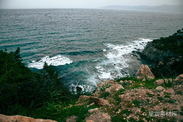 高清摄影 海岸与波浪