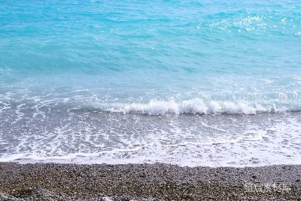 高清摄影 海滩上的海浪