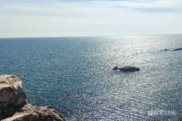 高清摄影 阳光下的海景