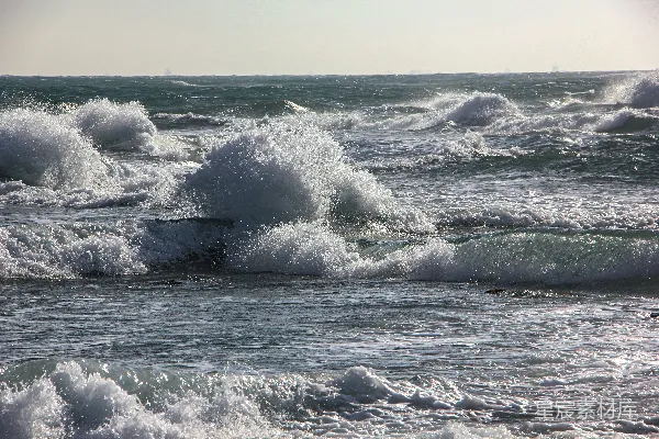高清摄影 海浪的壮丽时刻