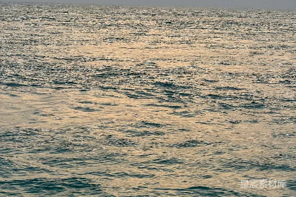 高清摄影 夕阳海平线